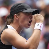 Iga Swiatek continue sa route à l'US Open KEYSTONE/AP/Heather Khalifa